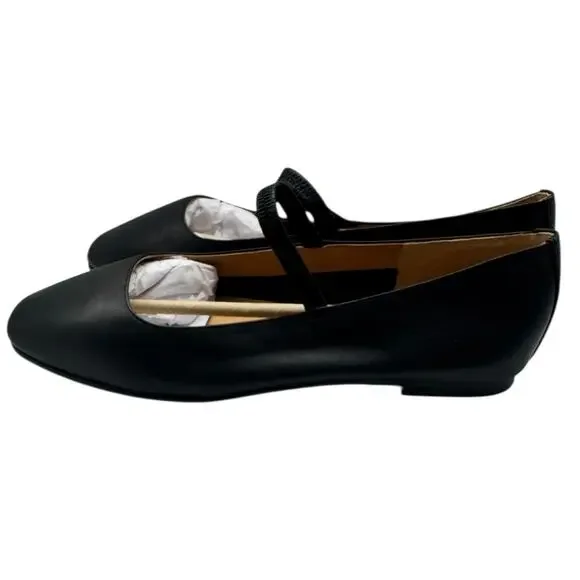 NWD Madewell The Greta Ballet Flat Size 8 True Black Leather - Picture 4 of 12